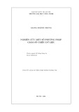 Tóm tắt Luận án Tiến sĩ Hệ thống thông tin: Nghiên cứu một số phương pháp giảm số chiều dữ liệu