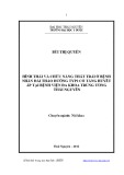 Luận văn Thạc sĩ Y học: Hình thái và chức năng thất trái ở bệnh nhân đái tháo đường typ2 có tăng huyết áp tại Bệnh viện đa khoa trung ương Thái Nguyên