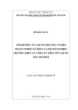 Luận văn Thạc sĩ Kinh tế: Ảnh hưởng của quản trị công ty đến trách nhiệm xã hội của doanh nghiệp - Trường hợp các công ty niêm yết tại thành phố Hồ Chí Minh