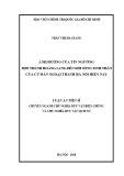 Luận án Tiến sĩ Triết học: Ảnh hưởng của tín ngưỡng thờ Thành hoàng làng đến đời sống tinh thần của cư dân ngoại thành Hà Nội hiện nay