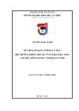 Luận văn Thạc sĩ Khoa học: Quy hoạch mạng lưới quan trắc môi trường không khí tại vùng khai thác than Cẩm Phả, Mông Dương, tỉnh Quảng Ninh