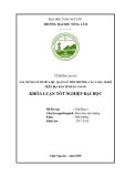 Khoá luận tốt nghiệp Đại học: Xây dựng cơ sở dữ liệu quản lý môi trường các làng nghề trên địa bàn tỉnh Hà Giang