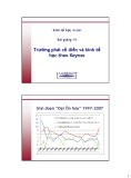 Bài giảng Kinh tế học vĩ mô - Bài 14: Trường phái cổ điển và kinh tế học theo Keynes