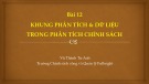 Bài giảng Kinh tế học vi mô dành cho chính sách công: Bài 12 – Vũ Thành Tự Anh
