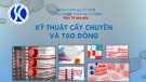 Bài giảng Kỹ thuật cấy chuyền và tạo dòng