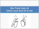 Bài giảng Sáu tranh luận về chính sách kinh tế vĩ mô