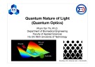 Lecture Physics A2: Quantum Nature of Light (Quantum Optics) - PhD. Pham Tan Thi