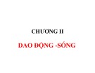 Bài giảng Vật lý đại cương A2 - Chương II: Dao động - Sóng