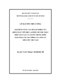 Luận văn Thạc sĩ Kinh tế: Giải pháp nâng cao trách nhiệm của kiểm toán viên độc lập đối với việc phát hiện gian lận và sai sót trong kiểm toán báo cáo tài chính các công ty niêm yết Việt Nam