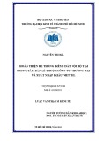 Luận văn Thạc sĩ Kinh tế: Hoàn thiện hệ thống kiểm soát nội bộ tại Trung tâm bán lẻ thuộc Công ty thương mại và xuất nhập khẩu Viettel