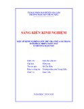 Sáng kiến kinh nghiệm Mầm non: Một số kinh nghiệm giúp trẻ nhà trẻ 24-36 tháng tuổi phát triển ngôn ngữ ở trường mầm non