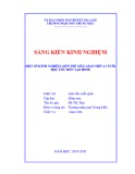 Sáng kiến kinh nghiệm Mầm non: Một số kinh nghiệm giúp trẻ mẫu giáo nhỡ 4-5 tuổi học tốt môn tạo hình