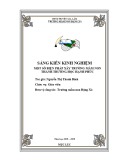 Sáng kiến kinh nghiệm Mầm non: Một số biện pháp xây dựng trường mầm non Đặng Xá- Gia Lâm- Hà Nội thành trường học hạnh phúc