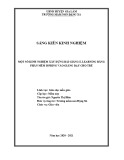 Sáng kiến kinh nghiệm Mầm non: Một số kinh nghiệm xây dựng bài giảng E- Learning bằng phần mềm Ispring vào giảng dạy cho trẻ mầm non