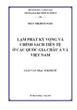 Luận văn Thạc sĩ Kinh tế: Lạm phát kỳ vọng và chính sách tiền tệ ở các quốc gia Châu Á và Việt Nam