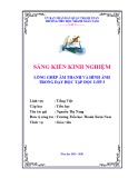 Sáng kiến kinh nghiệm Tiểu học: Lồng ghép âm thanh và hình ảnh trong dạy học Tập đọc lớp 3