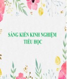 Sáng kiến kinh nghiệm Tiểu học: Vận dụng phương pháp dạy học tích cực để rèn kĩ năng các bài vẽ theo mẫu môn Mĩ thuật cho học sinh lớp 3 Trường Tiểu học Vạn Thọ 1