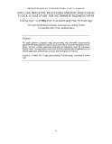 Ứng dụng tiền xử lý ảnh và hậu xử lý trong quá trình nhận dạng chữ quang học: Nghiên cứu áp dụng cho danh thiếp tiếng Việt