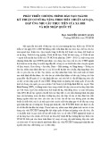 Phát triển chương trình đào tạo ngành kỹ thuật cơ sở hạ tầng theo tiêu chuẩn AUN-QA, đáp ứng nhu cầu thực tiễn của xã hội và hội nhập quốc tế