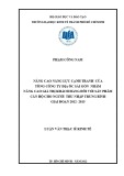 Luận văn Thạc sĩ Kinh tế: Nâng cao năng lực cạnh tranh của Tổng công ty Địa ốc Sài Gòn nhằm nâng cao giá trị khách hàng đối với sản phẩm căn hộ cho người thu nhập trung bình giai đoạn 2012-2015