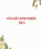 Sáng kiến kinh nghiệm THCS: Cách phân tích – tìm lời giải các dạng bài tập liên quan đến chuyển động trong loạt bài tập về giải bài toán bằng cách lập phương trình