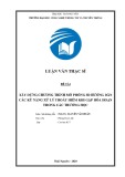 Luận văn Thạc sĩ Khoa học máy tính: Xây dựng chương trình mô phỏng 3D hướng dẫn các kỹ năng xử lý thoát hiểm khi gặp hỏa hoạn trong các trường học