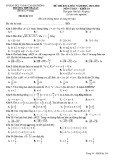 Đề thi khảo sát chất lượng đầu năm môn Toán lớp 10 năm học 2019-2020 có đáp án – Trường THPT Hải An