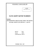 Sáng kiến kinh nghiệm THCS: Đổi mới phương pháp dạy học trong việc hướng dẫn học sinh Ôn tập chương IV - Đại số 7