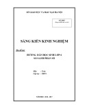 Sáng kiến kinh nghiệm THCS: Hướng dẫn học sinh lớp 6 so sánh phân số