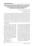 Đánh giá kết quả giảm đau trong mổ của phương pháp gây tê mặt phẳng cơ dựng sống thắt lưng hai bên dưới hướng dẫn của siêu âm ở bệnh nhân phẫu thuật cột sống thắt lưng