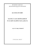 Luận văn Thạc sĩ Kinh tế: Nợ công và tăng trưởng kinh tế ở các quốc gia Đông Nam Á (Asean 5)