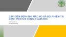Bài giảng Đặc điểm bệnh nhi mắc ho gà bội nhiễm tại bệnh viện Nhi Đồng 2 năm 2018