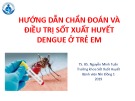 Bài giảng Hướng dẫn chẩn đoán và điều trị sốt xuất huyết Dengue ở trẻ em