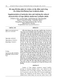 Bổ sung dẫn liệu phân tử và khảo sát đặc điểm nuôi trồng của chủng nấm Hương Sapa Lentinula edodes