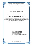 Sáng kiến kinh nghiệm THPT: Bồi dưỡng và phát triển kĩ năng thuyết trình và tương tác khi thuyết trình cho học sinh trong việc đọc hiểu bài Tác giả Nguyễn Du