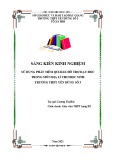 Sáng kiến kinh nghiệm THPT: Sử dụng phần mềm Quizizz hỗ trợ dạy học trong môn Địa lí cho học sinh trường THPT Yên Dũng số 3