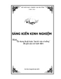 Sáng kiến kinh nghiệm THPT: Sử dụng thuật toán lùa bò vào chuồng để giải các bài toán đếm