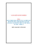 Sáng kiến kinh nghiệm THPT: Một số biện pháp nhằm nâng cao hiệu quả bồi dưỡng học sinh giỏi môn Giáo dục công dân tại trường THPT Lê Viết Thuật - TP Vinh – Nghệ An