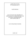 Luân văn Thạc sĩ Quản lý giáo dục: Quản lý ứng dụng Công nghệ thông tin trong dạy học ở các trường Trung học cơ sở quận Đồ Sơn, thành phố Hải Phòng trong giai đoạn hiện nay