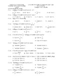 Đề thi giữa học kì 2 môn Toán lớp 12 năm 2020-2021 - Trường THPT Đoàn Thượng
