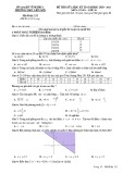 Đề thi giữa học kì 2 môn Toán lớp 10 năm 2020-2021 có đáp án - Trường THPT Liễn Sơn