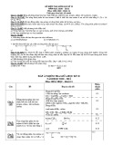 Đề thi giữa học kì 2 môn Hóa học lớp 11 năm 2020-2021 có đáp án - Trường THPT Lương Văn Can