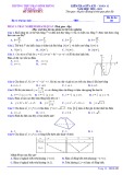 Đề thi giữa học kì 1 môn Toán lớp 12 năm 2020-2021 có đáp án - Trường THPT Phan Đình Phùng