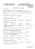 Đề thi giữa học kì 2 môn Toán lớp 12 năm 2020-2021 có đáp án - Trường THPT Lương Ngọc Quyến