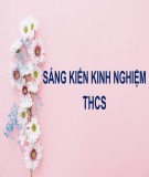 Sáng kiến kinh nghiệm THCS: Phát huy tính tích cực của học sinh qua phương pháp dạy học giải quyết vấn đề môn Địa lí 9
