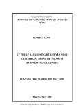Luận văn Thạc sĩ Khoa học máy tính: Kỹ Thuật datamining để khuyến nghị khách hàng trong hệ thống BI (Business Intelligence)