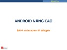 Bài giảng Android nâng cao: Bài 6 - Trương Xuân Nam