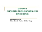 Bài giảng Nghiên cứu Marketing: Chương 4 - TS. Phạm Thành Thái