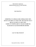 Luận văn Thạc sĩ Kinh tế: Ảnh hưởng của mối quan hệ lãnh đạo nhân viên, hành vi lên tiếng của nhân viên, trao quyền tâm lý đến sự gắn kết của nhân viên - Nghiên cứu trường hợp các doanh nghiệp FDI ngành bán lẻ tại thành phố Hồ Chí Minh