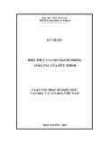 Luận văn Thạc sĩ Ngôn ngữ Văn học và Văn hoá Việt Nam: Hiện thực và con người trong sáng tác của Hữu Thỉnh